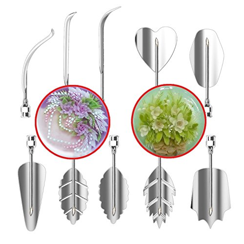 10 PCS Gelatin Art Tools Set -3D Jelly Cake Tools-Create your own unique designs FASTER and EASIER than ever before (B81-B90)