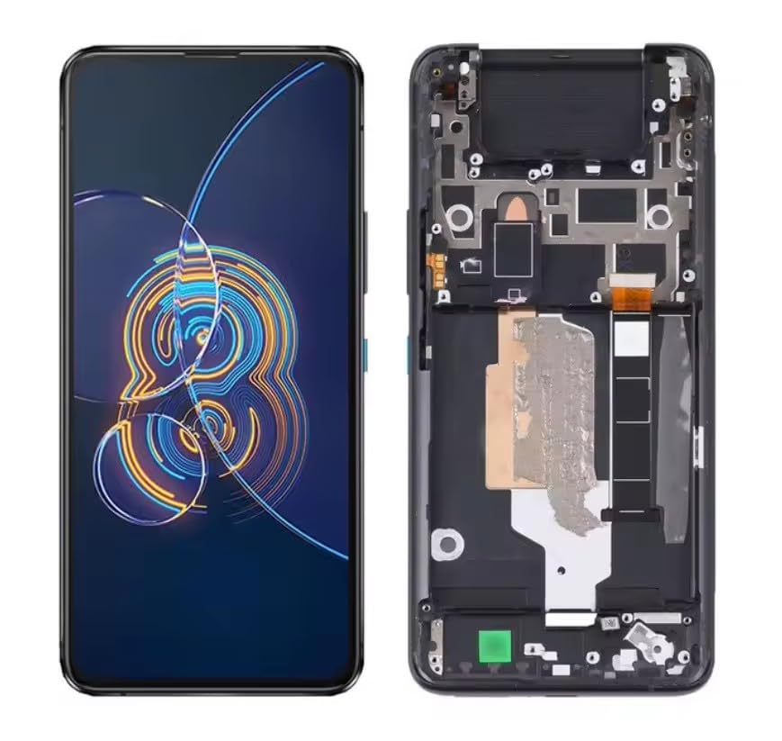 Écran LCD pour Asus Zenfone 8 Flip YOOOKOOO avec châssis noir tactile