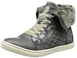 bruno banani Glamour Heart 4AAX001, Damen Sneaker, Grau (Grey 601), EU 42