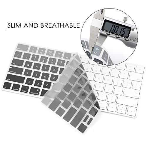 Allinside Ombre Gray Cover For Apple Magic Keyboard (Mla22Ll/A) With Us Layout #TOP3