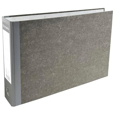 Exacompta PVC Lever Arch File for A4 Documents Cover