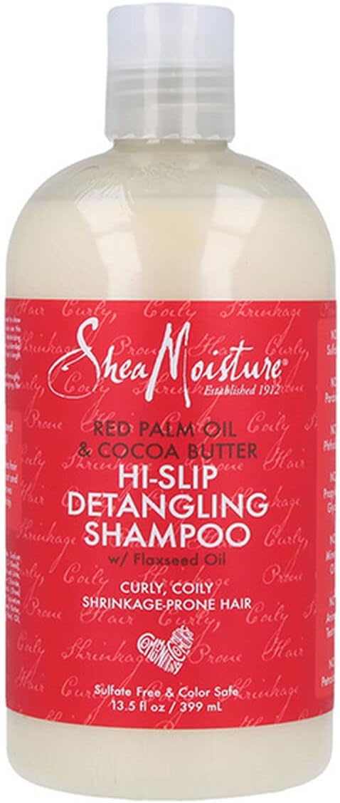 Shea Moisture Red Palm Oil & Cocoa Butter Detangling Shampoo, 13.5 Fluid Ounce