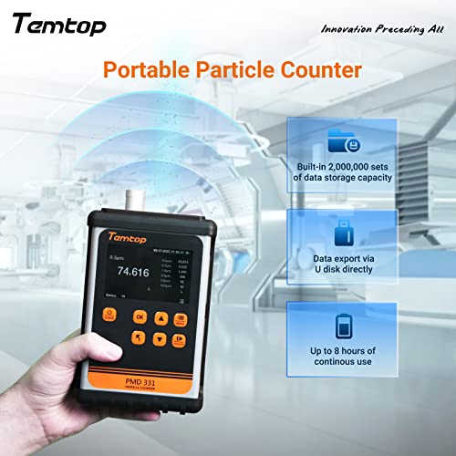 Temtop-PMD331-Portable-Particle-Counter-Handheld-Aerosol-Dust-Monitor-Detects-03m-10m-Particles-ISO-21501-Certified-Professional-Air-Quality-Detection-for-Cleanroom