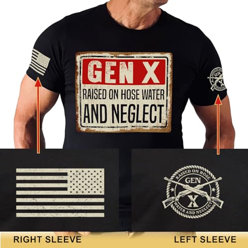 Gen X Raised On Hose Water and Neglect Shirt, Gen X T Shirt Women, Gen X Shirts for Men, Generation X Shirt 84