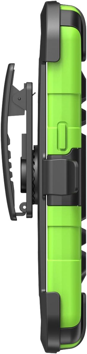 Galaxy S5 Active Case, i-Blason Prime Series Dual Layer Holster Case with Kickstand and Locking Belt Swivel Clip for Samsung Galaxy S5 Active [Will Not Fit the Regular Galaxy S5 i9600] (Green)