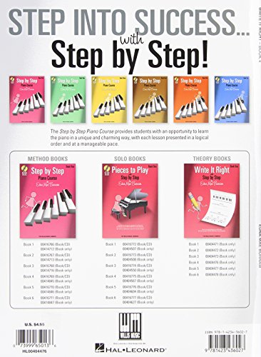 Write It Right - Book 4: Written Lessons Designed to Correlate Exactly with Edna Mae Burnam's Step by Step/Mid-Elementary (Step by Step (Hal Leonard)) - Image 2