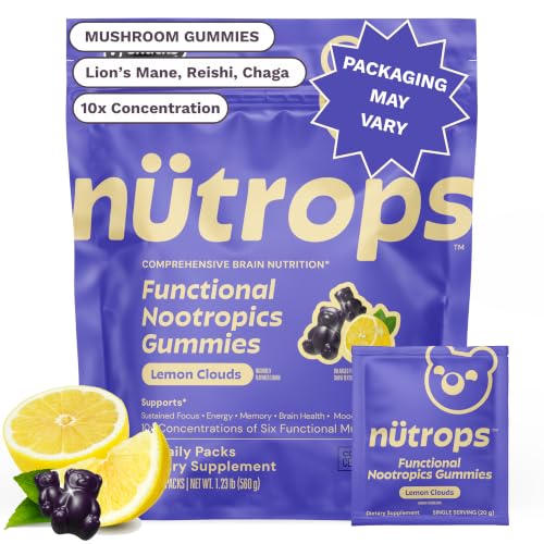Grüns Nutrops Nootropics Mushroom Gummies