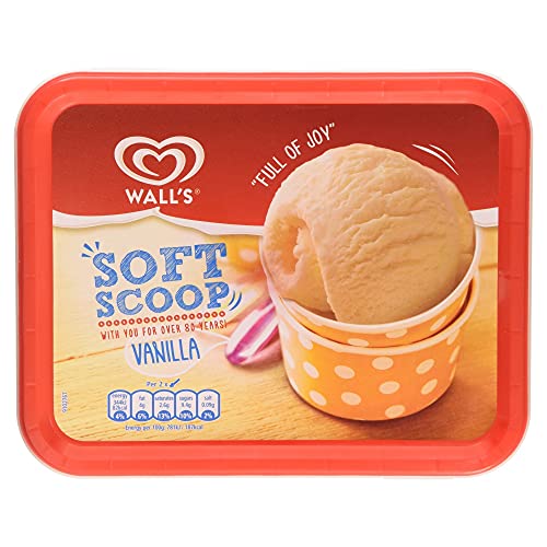 Heartbrand Walls Soft Scoop Vanilla Ice Cream Dessert 1.8 L