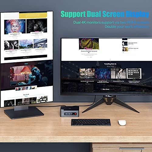 Beelink Mini PC Win 10 Pro with Intel Core i5 8279U(4C/8T,4.1GHZ) 16GB DDR4 RAM 512GB NVMe SSD, Mini Desktop Computer… - Image 7