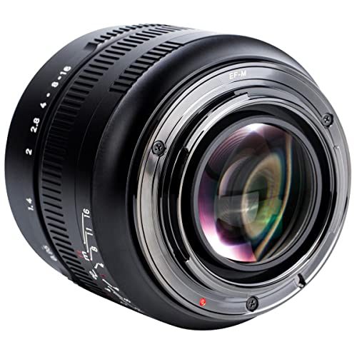 Lente 7artisans 50 mm f/0.95 para Canon EF-M Lente fotoeléctrica 7artisans de 50 mm f/0.95 ideal para cámaras Canon EF-M. Ofrece una apertura amplia, perfecta para retratos y condiciones de poca luz. Su diseño compacto y calidad óptica garantizan imágenes nítidas y brillantes. Perfecta para fotógrafos creativos. - Fernando Cortés Lente 7artisans 50 mm f/0.95 para Canon EF-M Lente fotoeléctrica 7artisans de 50 mm f/0.95 ideal para cámaras Canon EF-M. Ofrece una apertura amplia, perfecta para retratos y condiciones de poca luz. Su diseño compacto y calidad óptica garantizan imágenes nítidas y brillantes. Perfecta para fotógrafos creativos. - Fernando Cortés