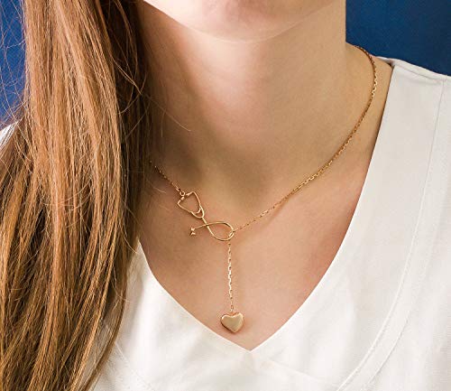 Your Always Charm Presentes de enfermeira para mulheres, presentes de semana das enfermeiras, colar