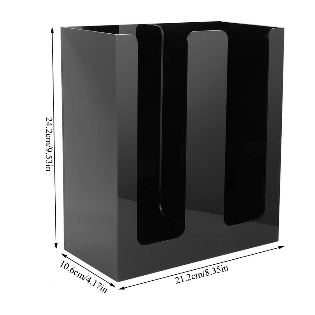 Yosoo Health Gear Pappbecher-Spender, Einweg-Getränkehalter, Einweg Becherspender, Einweg Pappbecherhalter, Kaffee Milch Becherhalter Organizer für Kaffeestation, Bar(2 Fächer)