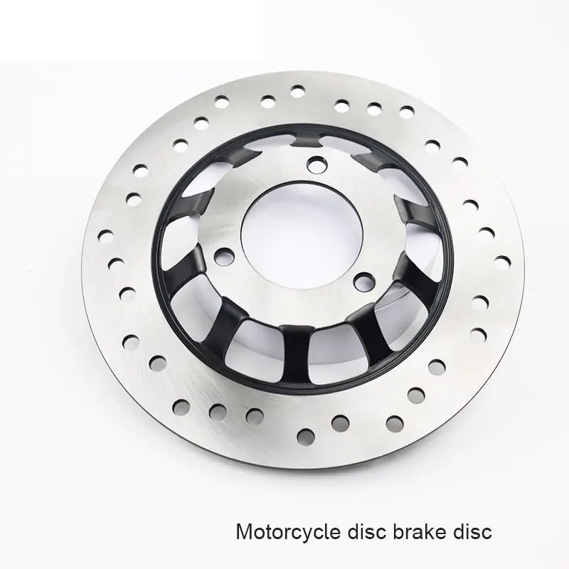 Motorrad-Bremsscheiben, 220 mm, 3-Loch, Edelstahl, Vorder- und Hinterrad, universell für Pit Dirt Bike-Bremszubehör Motorrad Bremsscheibe