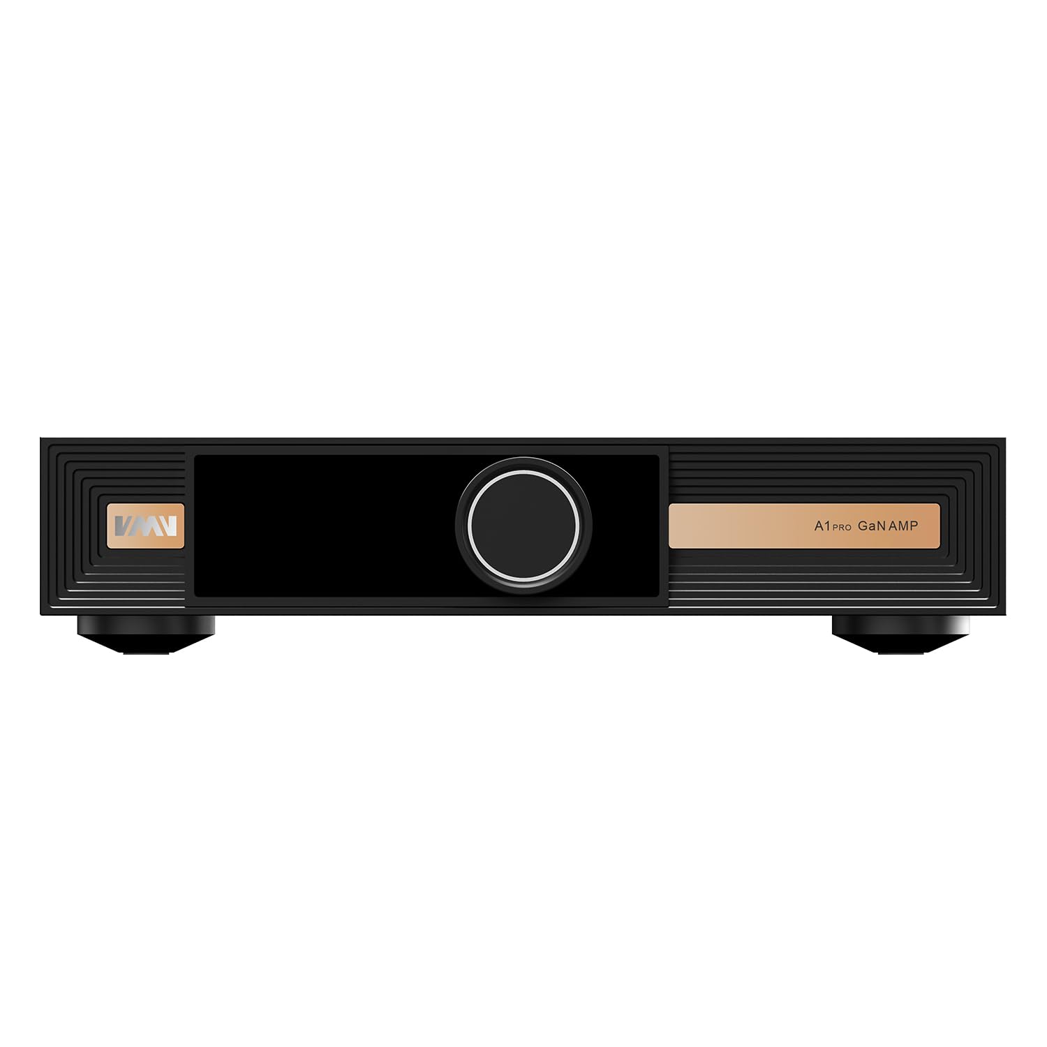 SMSL VMV A1pro - Amplificador de potencia de nitruro de galio | Modo estéreo/mono 4x potencia | Chip PGA2311 de gama alta | Entradas XLR/RCA chapadas en oro | Compatible con preamplificador D1pro DAC