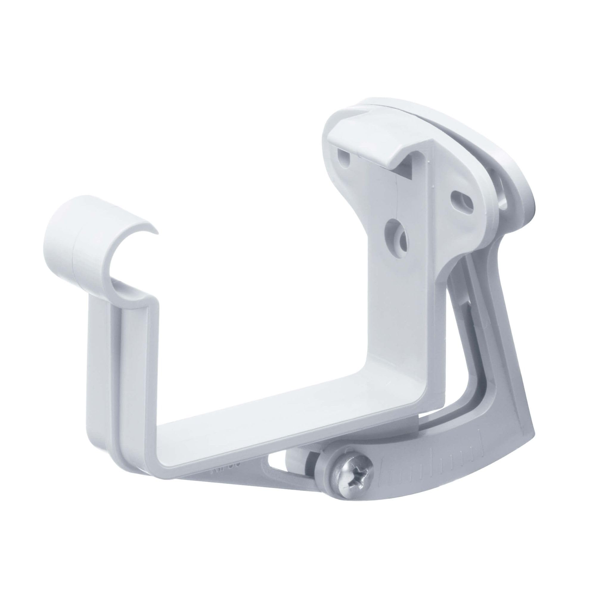 INEFA Adjustable Fascia Board Bracket, Box Gutter 68mm, White Gutter Bracket Gutter Accessories, Easy Installation, Made in Germany