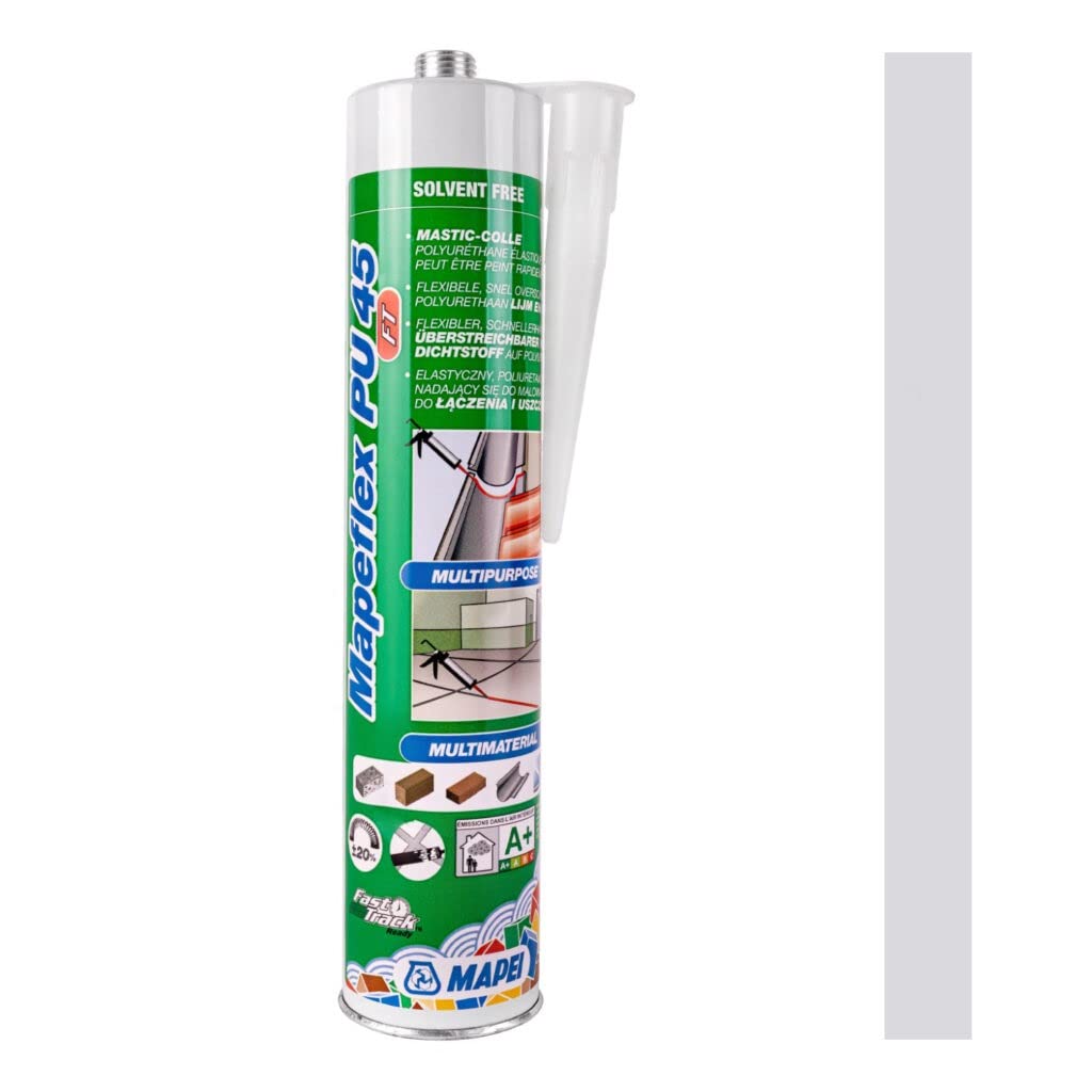 Szybkotwardniejący uszczelniacz poliuretanowy MAPEI MAPEFLEX PU45 FT 300ml (Szary 111)