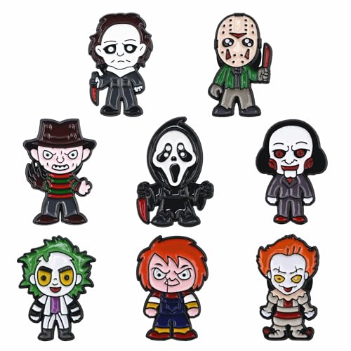 Horror Enamel Pin Set