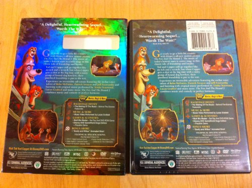 Fox & The Hound 2 DVD edición de Reino Unido para coleccionistas 3