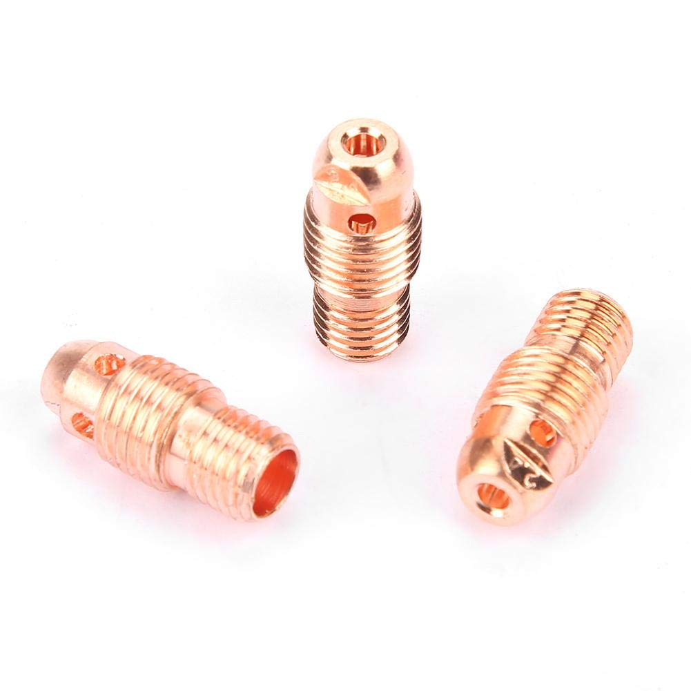 53pcs/set Torcia per saldatura TIG Parti del corpo Kit di ugelli per collettore di lenti per gas Lente per WP-9 20 25 Torcia per saldatura TIG WP-9/20/25 Accessori Set da 53 pezzi