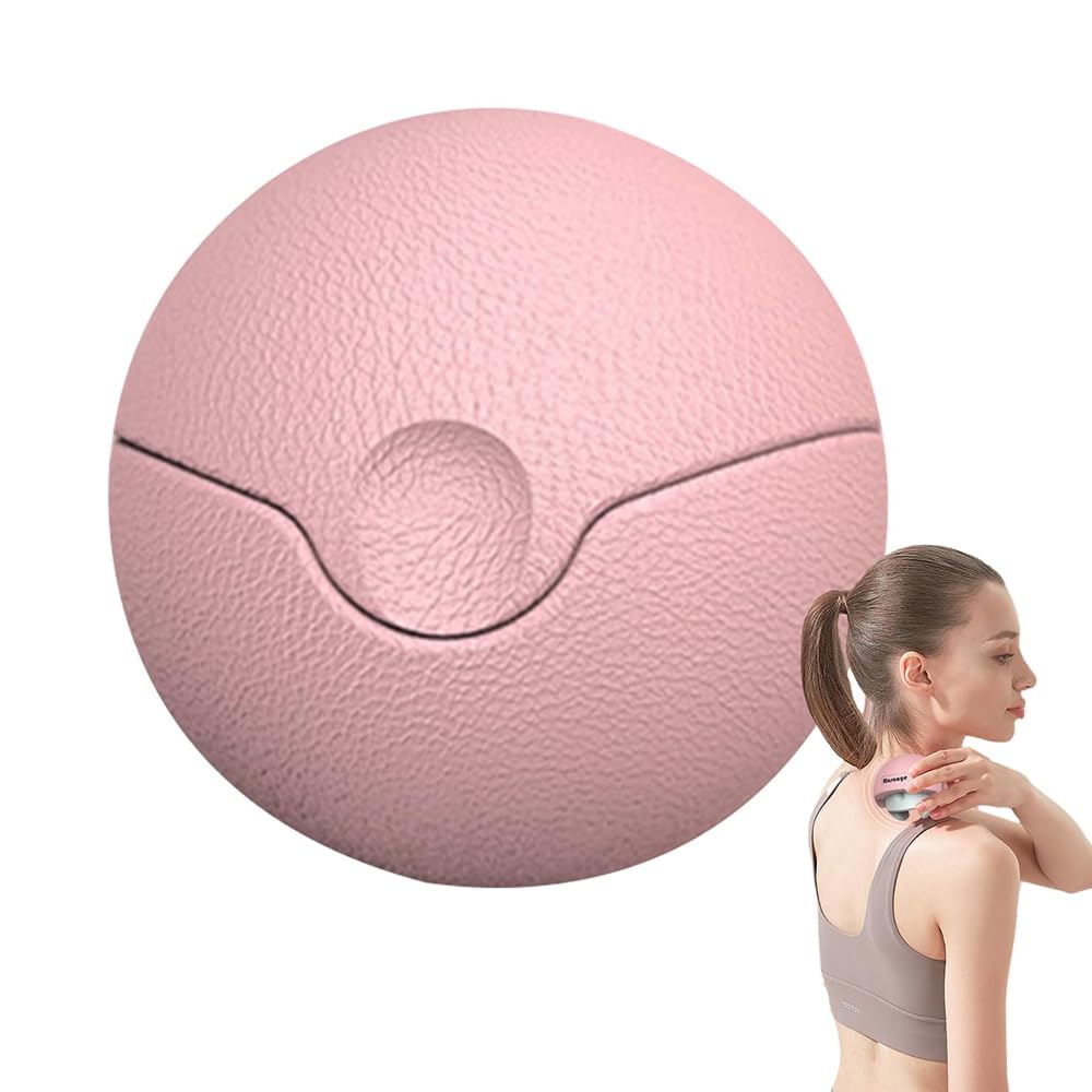 3 in 1 Multifunctional Massager for Fitness, Yoga, Massage, Fascia, Cervical Meridian, Pink