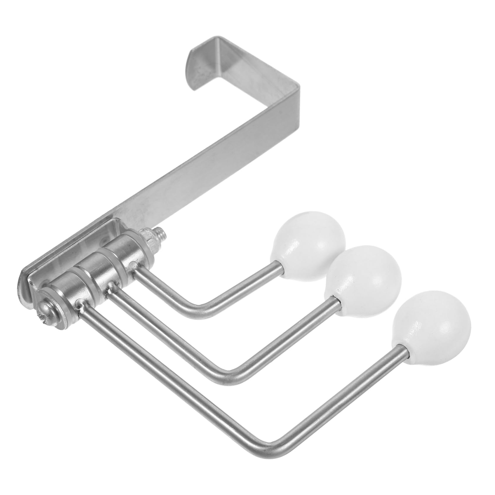AUTSUPPL Nail- Universal Door Hook Hooks Clothes Rack Clothes Hangers Over Door Coat Rack Door Hanger Hook for Coat Punch Hook Over Door Towel Rack Towel Hanger Stainless Steel