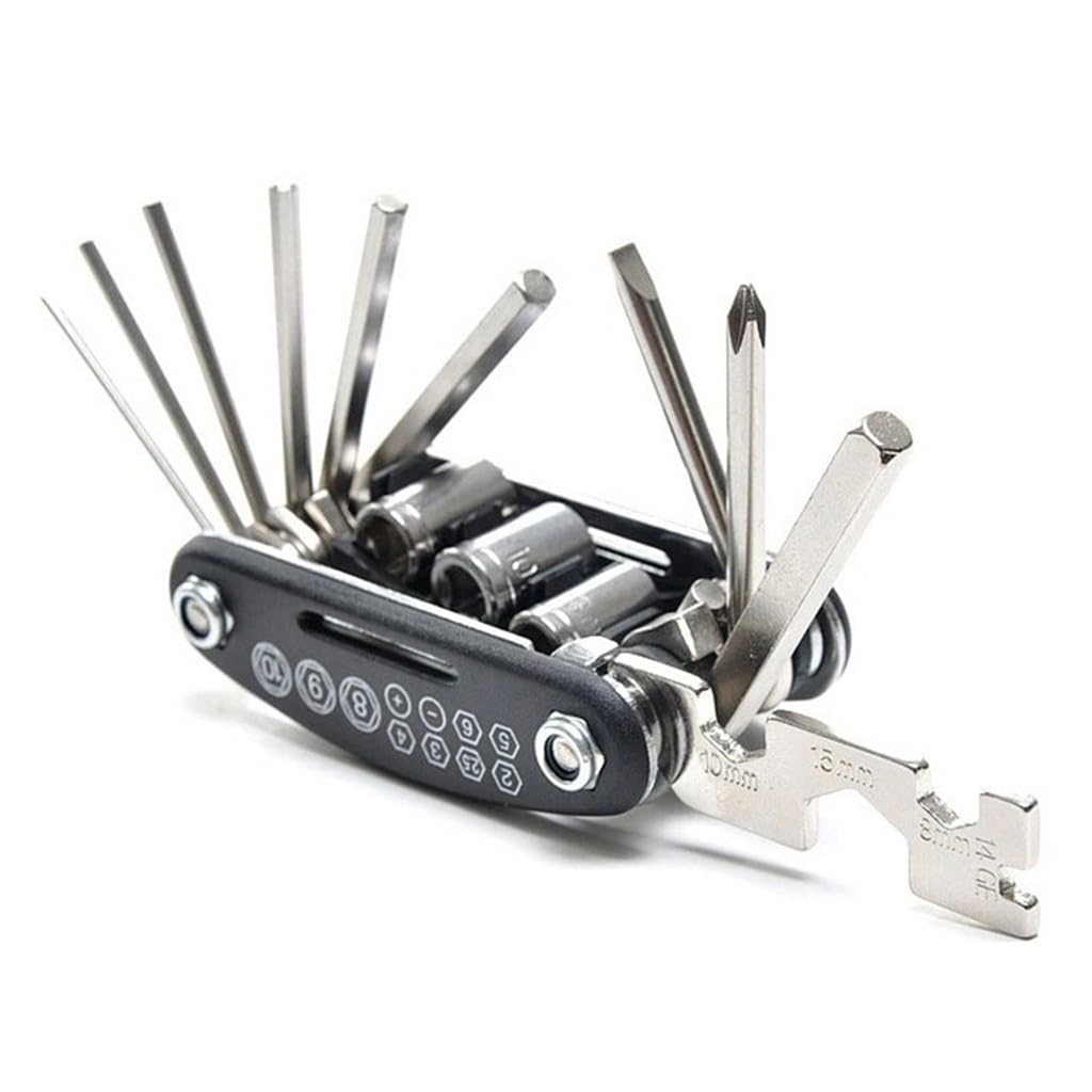 Moto et vélo de montagne réparés facilement avec ce multi-outils allen fix
