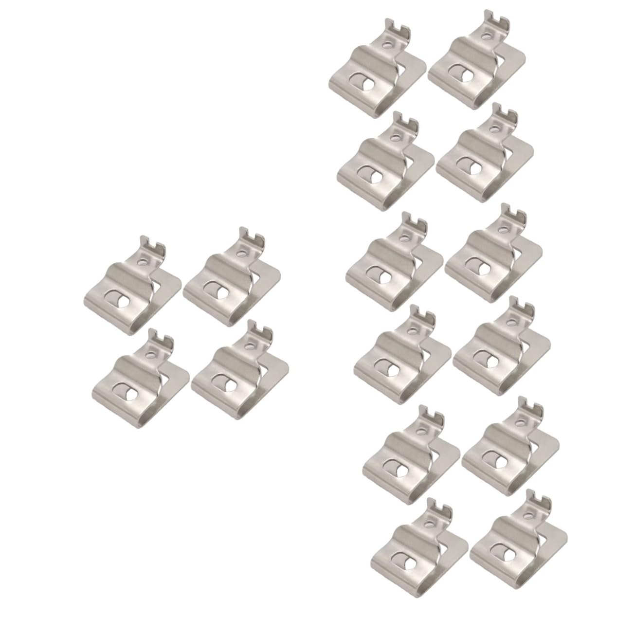 Operitacx 4 Set Clip Da Cintura Per Chiavi Gancio Da Cintura Per Trapano Avvitatore Porta Chiave Per La Cintura Sostituzione Della Clip Da Cintura Silver 4 Pezzi*4