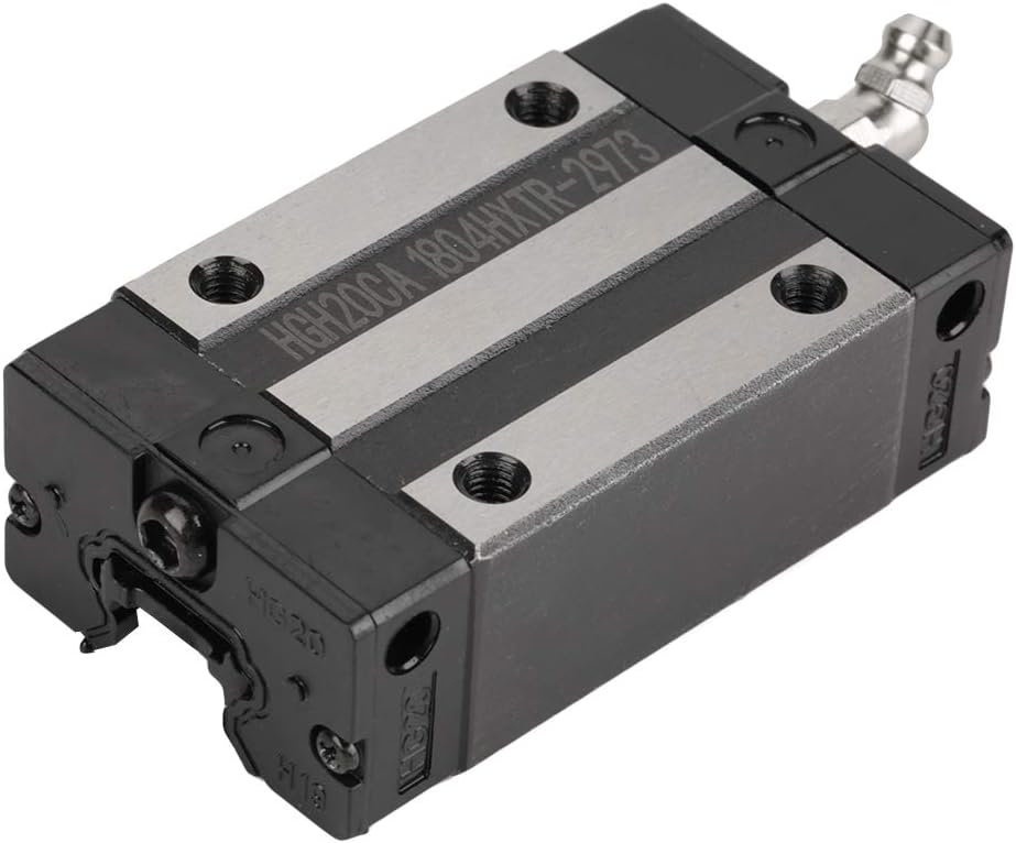 Eujgoov 4pcs Block Match HGH20CA Carriage Block for Linear Motion Slide Rail Guide
