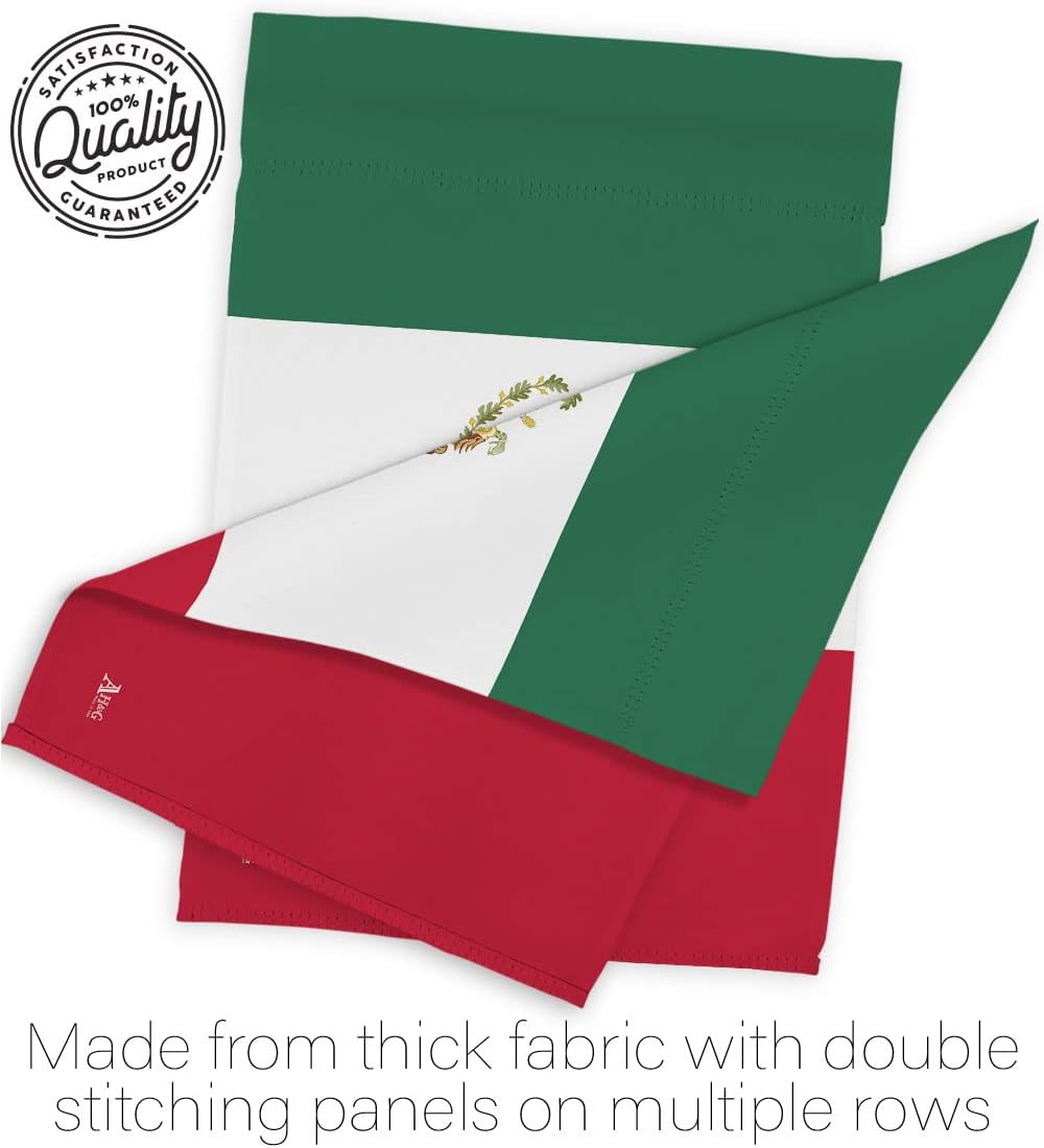 Copa America 2024 Mexico Flag Eagle Pole Kit Bandera para Mexican Decor Stand Set FIFA Sports Fan Gifts World Cup 2026 Wall Tapestry Football Soccor League Patriotic Decorations Made in USA
