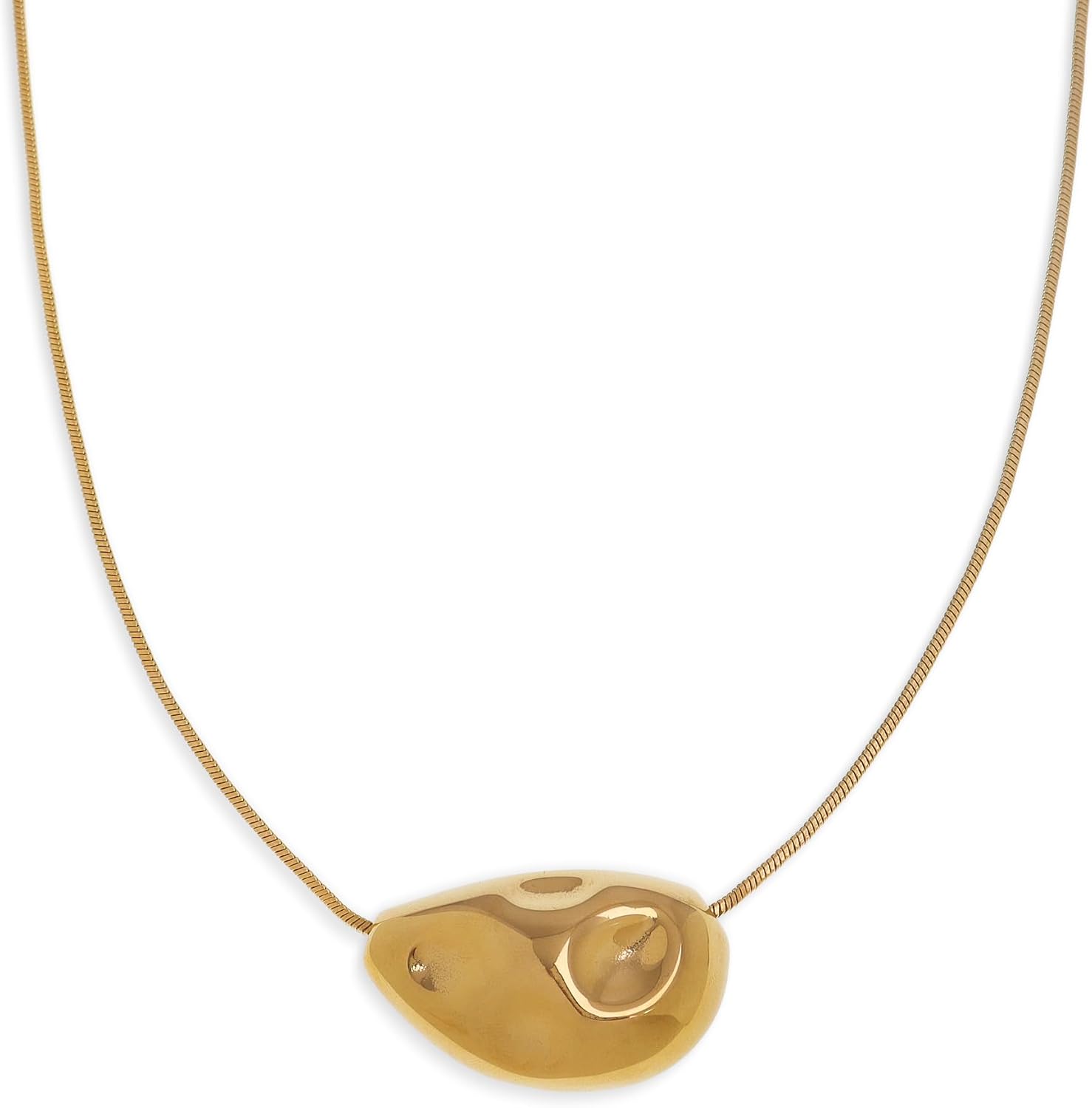 Chunky Pendant Beaded Necklace for Women