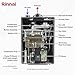 Rinnai CX199iN Condensing Smart Sense Commercial Natural Gas or Propane Tankless Water Heater, 199,000 BTU, 11.1 GPM