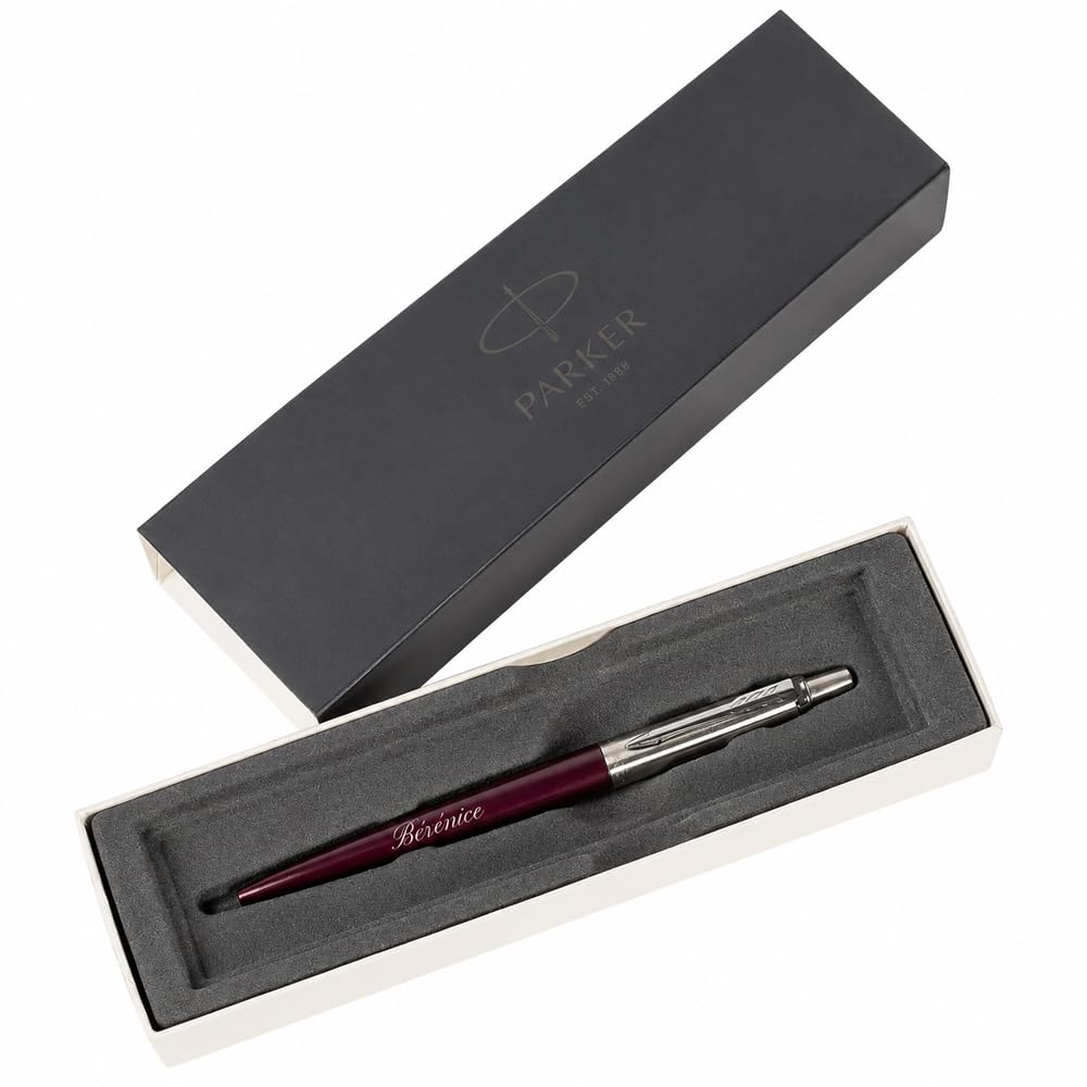 Ocadeau Stylo bille personnalisé Jotter violet avec gravure texte – Stylo bille Jotter Core violet personnalisable