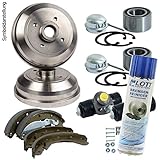 Bremsenset für die Hinterachse