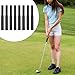 Eldraqth 8pcs Golf Club Shaft Extension Golf Stick Extender Golfs Putter Extension Rod for Wood Putter Shaft Club Extensions for Golfs Clubs Shafts (Black)