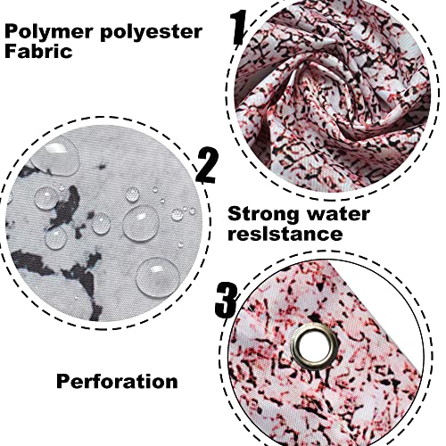 Get Naked Shower Curtain Set With Rugs, 4Pcs Marble Pink Bath Shower Curtain With Non-Slip Rug Bath Mat, Toilet Lid Cover Set For Bathroom, Shower Curtain With 12 Hooks Bathroom Decor 72 X 72 Inch #TOP5