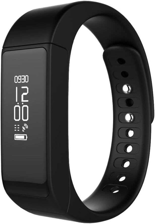 GSTEK Fitness Traker Smart Bracelet Sports Fitness Bracelet 0.91'' OLED Screen Wristband Activity Tracker with Pedometer Sleep Monitor Steps Calories Health Track Message Push for Android, iPhone iOS