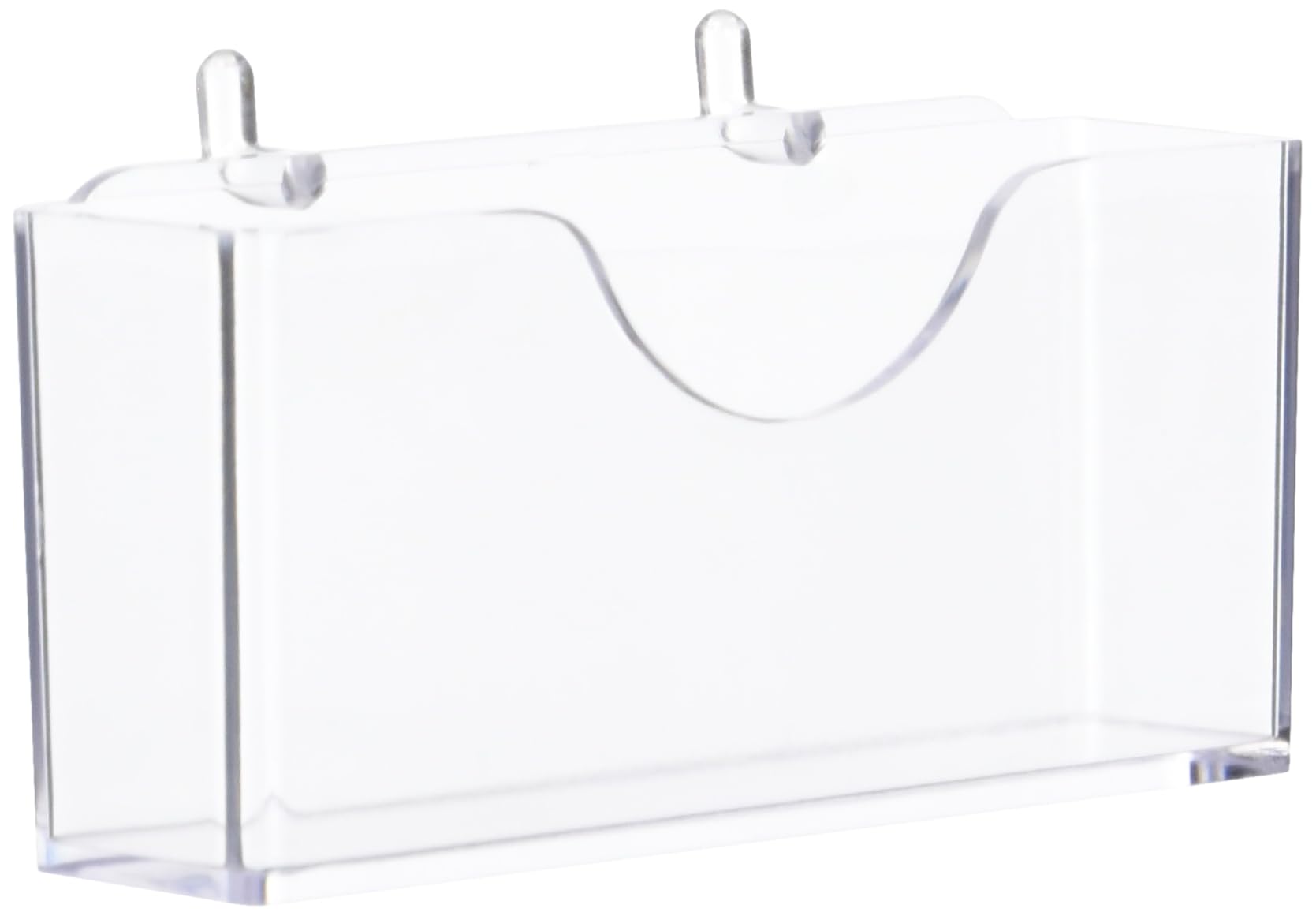 Azar Displays 252008 - Soporte para tarjetas de visita para tablero de clavijas/listones (paquete de 10)