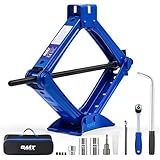 Orion Motor Tech 2 Ton Scissor Jack, 15 pc. Car Scissor Jack Kit for Sedan SUV MPV...
