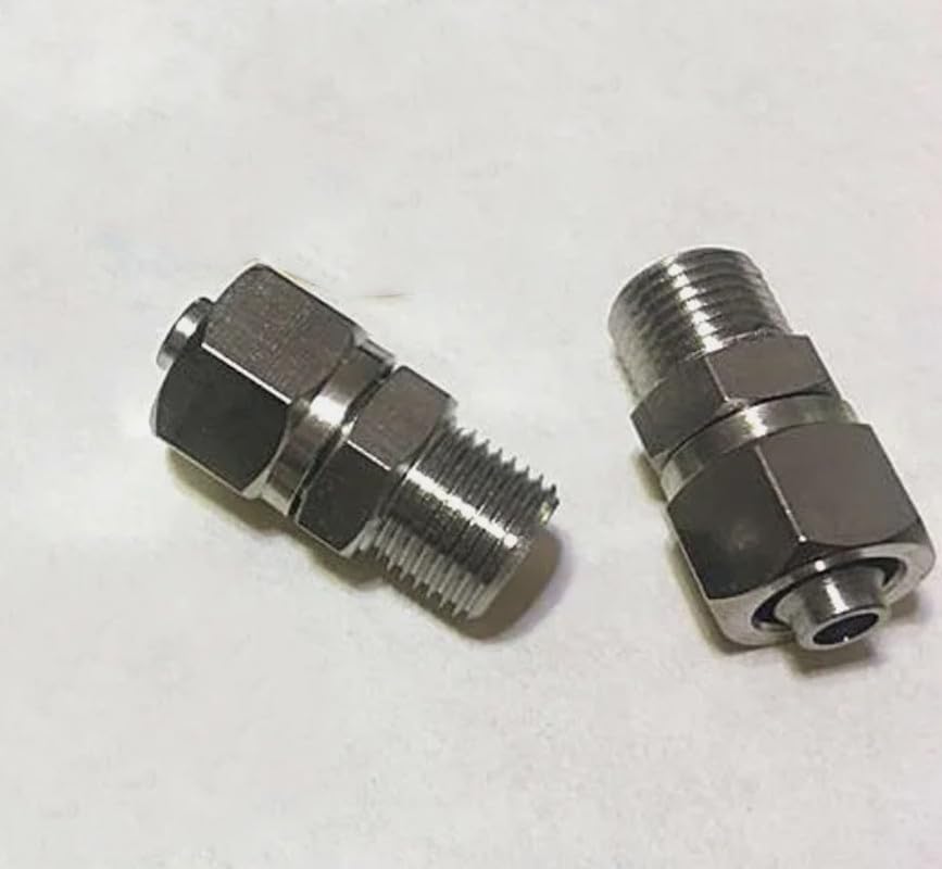 COATS Tire Tyre Changer Machines Parts Air Pipe Fittings Valve Metal Copper 1PCS