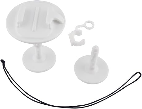 Bodyboard Wakeboard Foam Surfboard Mount Kit for GoPro 11/10/9/8/7/6/5 Black,Session 5/4 Action Cameras White