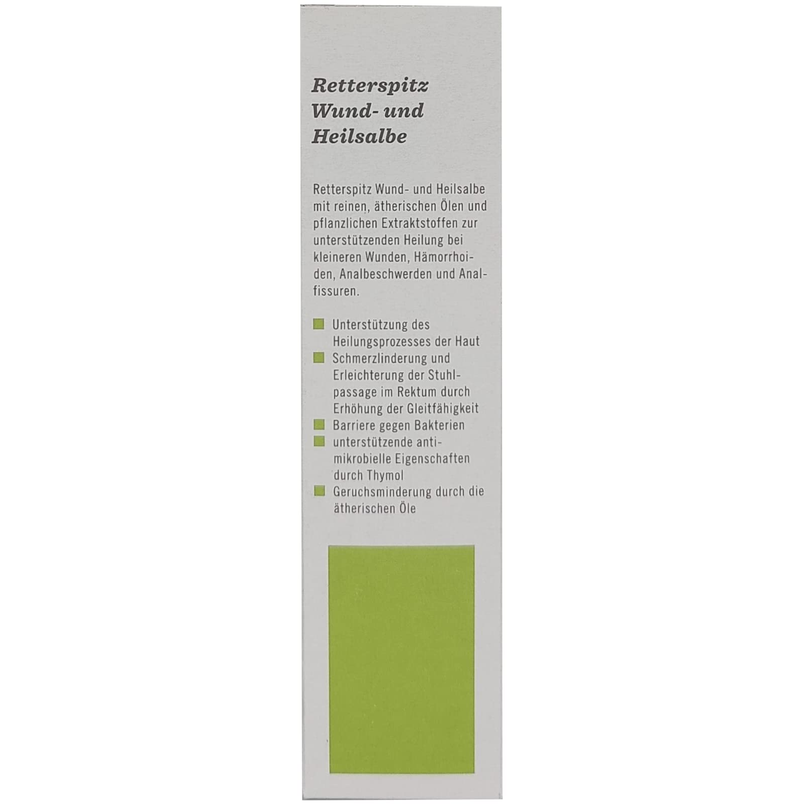 Retterspitz Wund- und Heilsalbe I Wundpflege für besondere Fälle I 3x40g Sparset I plus PharmaPerle giveaway