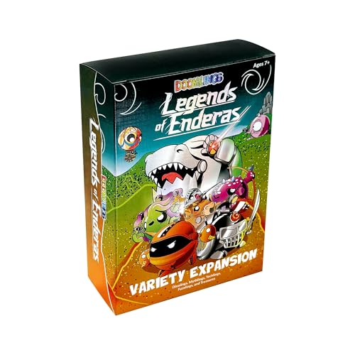 Doomlings Card Game: Legends of Enderas Variety Expansion 120 New Cards 5-in-1 Bundle (Mythlings Techlings Dinolings Fuzelings & Treasures) | Ages 8+ 26 Players