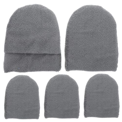 SOPOTUTU 5 Piezas Esponjas Pulidoras para Coche Almohadillas de Esponja de Duradera para Pulir y Encerar Coche Interior y Exterior para Limpieza y Mantenimiento Automotriz