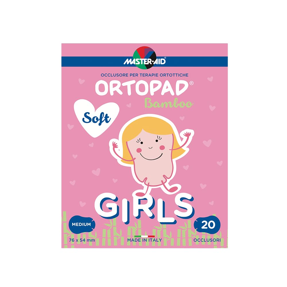 MASTER AID Cer Soft Girls Venda de Herida 20 Unidad (Paquete de 1) 52 gramos 20 unidades