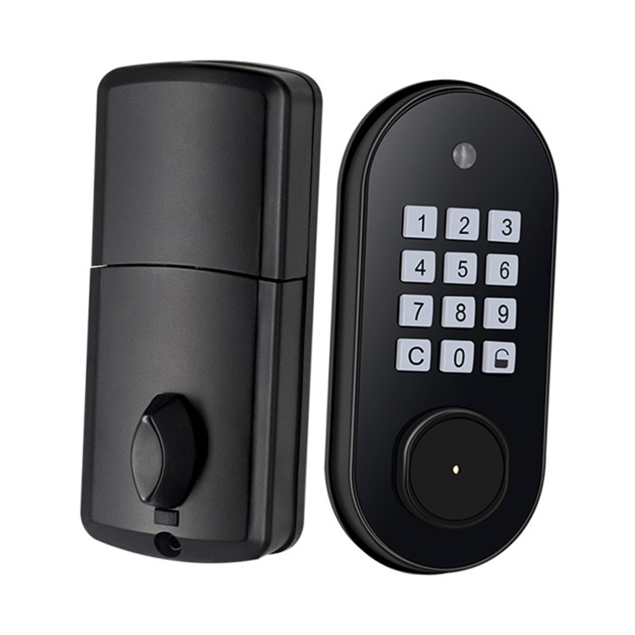 COHEALI 1 Set Keyless Entry Electronic Keypad Deadbolt Lock Easy Install Contemporary Design for Home and Office Auto Lock Feature Secure Your Entryway Effortlessly