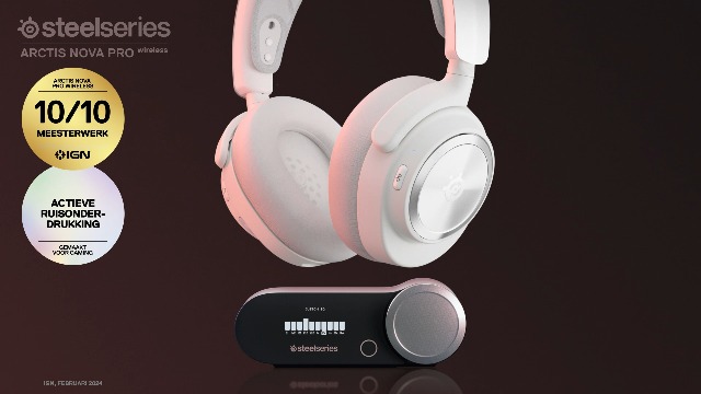 SteelSeries Arctis Nova Pro Wireless - multi-system gaming headset