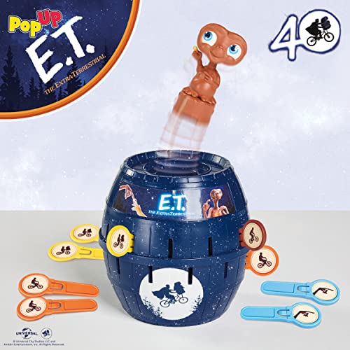 Image of TOMY Pop Up E.T. Kids Game - Preschool and Kids Games for Family Game Night - Winter Break Activities and E.T. Toys - Girls and Boys Games - 2-4 Players - Ages 4 Years and Up