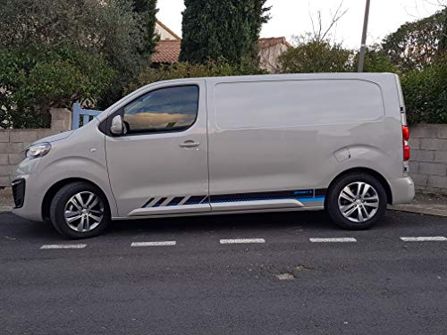 Covering Peugeot Expert M bandes laterales et arriere haute resistance avec 2 stickers