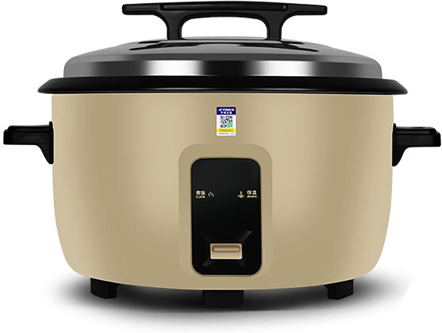 Large Rice Cooker (8-45L) Commercial High-capacity Rice Cooker，Non Stick Inner Liner，for Restaurants, Canteens, Schools,for US/EU(23L)