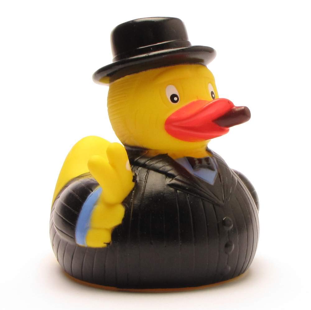 Winston Churchil Rubber Duck